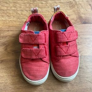 Tom red toddlers size 8